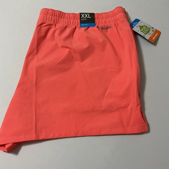 Columbia NWT Athletic XXL Bogata Bay Coral Shorts - Picture 3 of 15